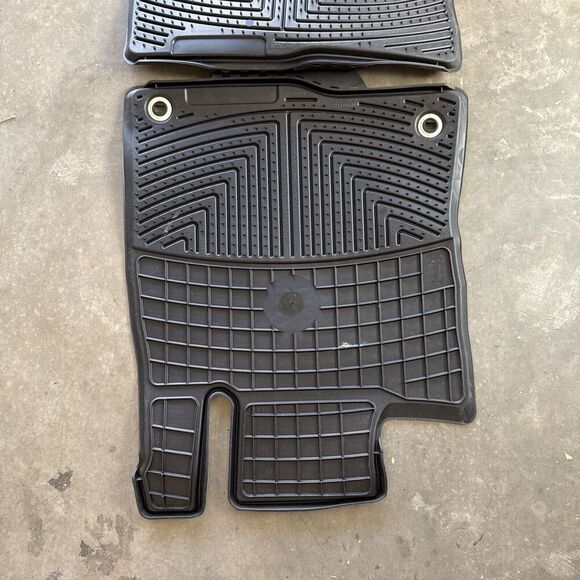 WeatherTech All-Weather Floor Mats W390 Honda Type R Front Set Black‎ - Picture 3 of 8